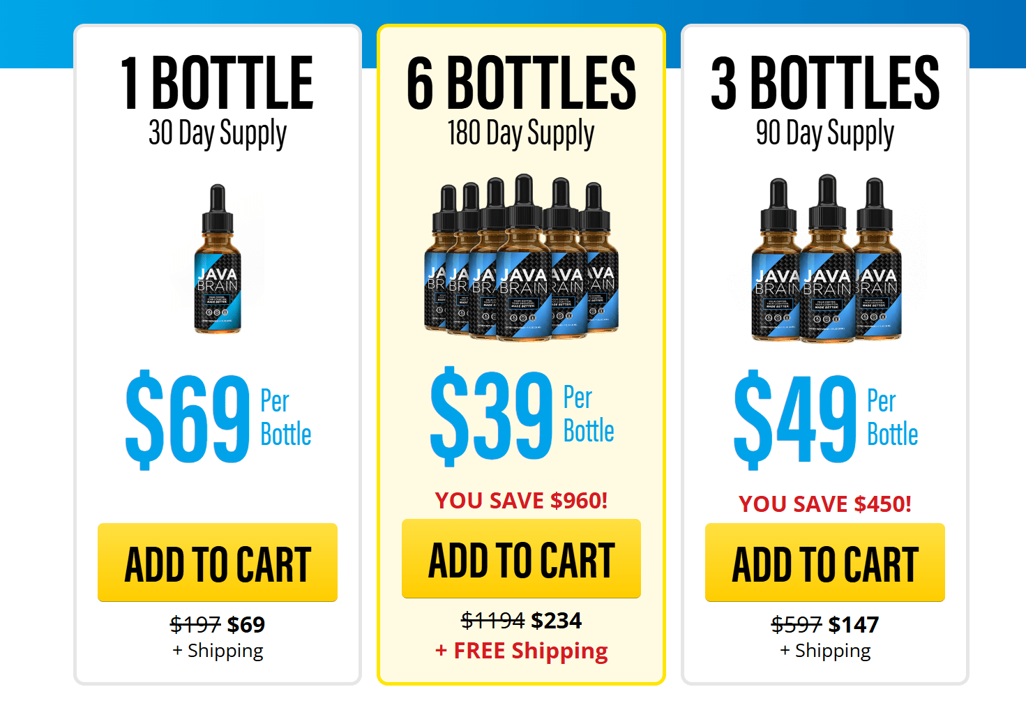 Java-brain-order-price-promotion-bottle